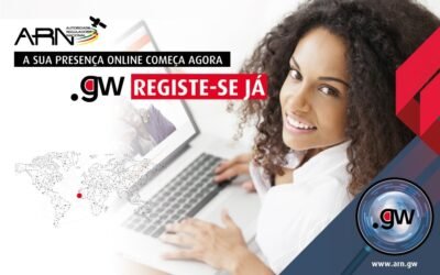 Evolução do Registo de Domínios sob .gw