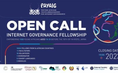 PAYAIG PRETENDE CAPACITAR 1000 JOVENS AFRICANOS EM GOVERNANÇA DE INTERNET