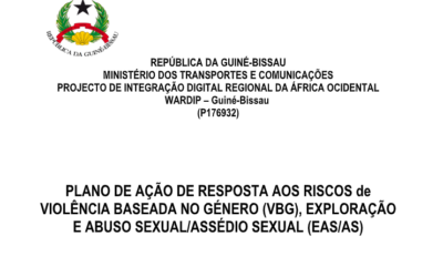 Plano de Ação de Resposta à VBG, Exploração e Abuso Sexual/Assédio Sexual (EAS/AS) – Projecto WARDIP Guiné-Bissau