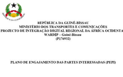 Plano de Engajamento das Partes Interessadas (PEPI) – Projecto WARDIP Guiné-Bissau