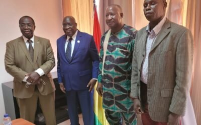 ARN-TIC RECEBEU O COMISSÁRIO DA UEMOA, NAS SUAS INSTALAÇÕES